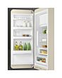 Smeg FAB28LCR6UK Retro Fridge Freezer Left Hand Hinge - Cream