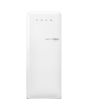 Smeg FAB28LWH5UK 60cm 50s Style Left Hand Hinge Fridge with Icebox, White