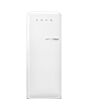 Smeg FAB28LWH6UK Retro Fridge with Icebox Left Hand Hinge - White