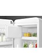 Smeg FAB28LWH6UK Retro Fridge with Icebox Left Hand Hinge - White