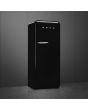 Smeg FAB28RBL5UK 60cm 50s Style Right Hand Hinge Fridge with Icebox, Black