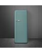 Smeg FAB28RDEG5 60cm 50s Style Right Hand Hinge Fridge with Icebox, Emerald