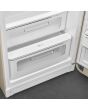 Smeg FAB28RDPP5 60cm 50s Style Right Hand Hinge Fridge with Icebox, Perfectly Pale