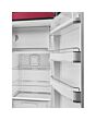 Smeg FAB28RDRB6 Retro Fridge Freezer Right Hand Hinge - Ruby Red