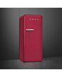 Smeg FAB28RDRB6 Retro Fridge Freezer Right Hand Hinge - Ruby Red