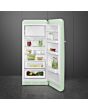 Smeg FAB28RPG6 Retro Fridge with Icebox Right Hand Hinge - Pastel Green