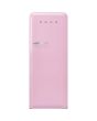 Smeg FAB28RPK5UK Retro Tall Fridge with Ice Box - Pink