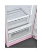 Smeg FAB28RPK5UK Retro Tall Fridge with Ice Box - Pink
