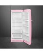Smeg FAB28RPK5UK Retro Tall Fridge with Ice Box - Pink