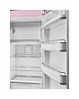 Smeg FAB28RPK6 Retro Fridge with Icebox Right Hand Hinge - Pink