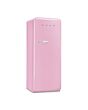 Smeg FAB28RPK6 Retro Fridge with Icebox Right Hand Hinge - Pink