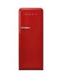 Smeg FAB28RRD5UK 60cm 50s Style Right Hand Hinge Fridge with Icebox, Red