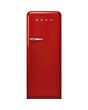 Smeg FAB28RRD6UK Retro Fridge Freezer Right Hand Hinge - Red
