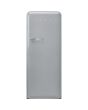 Smeg FAB28RSV5UK Retro Tall Fridge with Ice Box - Silver
