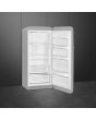 Smeg FAB28RSV5UK Retro Tall Fridge with Ice Box - Silver