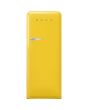 Smeg FAB28RYW5UK Tall Fridge with Ice Box - Yellow
