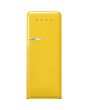 Smeg FAB28RYW6 Retro Fridge with Icebox Right Hand Hinge - Yellow