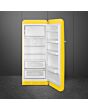 Smeg FAB28RYW6 Retro Fridge with Icebox Right Hand Hinge - Yellow