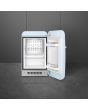 Smeg FAB5RPB5 40cm 50s Style Small Right Hand Hinge Minibar, Pastel Blue