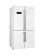 Smeg FQ60BDE 92cm American Four Door Fridge Freezer - White