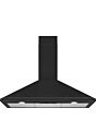 Smeg KSED95MBL 90cm Canopy Cooker Hood - Matte Black
