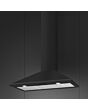 Smeg KSED95MBL 90cm Canopy Cooker Hood - Matte Black