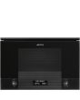 Smeg MP122B3 Linea 22 Litre Built In Microwave with Grill , Black