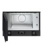 Smeg MP122B3 Linea 22 Litre Built In Microwave with Grill , Black