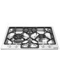 Smeg PGF64-4 62cm Classic Gas Hob, Stainless Steel