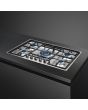 Smeg PGF75-4 72cm Classic Gas Hob, Stainless Steel
