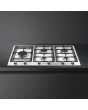 Smeg PS9062 90cm Classic Gas Hob, Stainless Steel