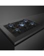 Smeg PV275B 72cm Gas on Glass Hob, Black