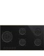 Smeg PV695LCNR 90cm Dolce Stil Novo Gas Hob, Black with Copper Trim