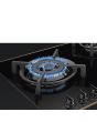 Smeg PV695LCNR 90cm Dolce Stil Novo Gas Hob, Black with Copper Trim