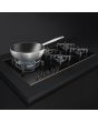 Smeg PV695LCNR 90cm Dolce Stil Novo Gas Hob, Black with Copper Trim