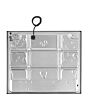 Smeg PX364L 60cm Classic Gas Hob, Stainless Steel