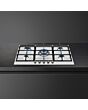 Smeg PX375 73cm Classic Gas Hob, Stainless Steel