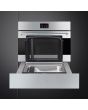 Smeg SBC4304X 45cm Classic Blast Chiller in Eclipse Black Glass