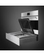 Smeg SBC4304X 45cm Classic Blast Chiller in Eclipse Black Glass