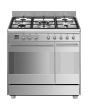 Smeg SCB92MX8 90cm Concert Dual Fuel Range Cooker - Stainless Steel