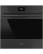 Smeg SFP6301TVN 60cm Classic Pyrolytic Single Oven, Matte Black