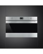 Smeg SFP9395X1 90cm Classic Pyrolytic Single Oven, Stainless Steel
