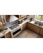 Smeg SFP9395X1 90cm Classic Pyrolytic Single Oven, Stainless Steel
