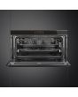 Smeg SFPR9606WTPNR 90cm Single Oven, Black