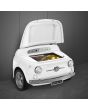 Smeg SMEG500B 50s Retro Style FIAT 500 Refrigerator, White