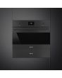 Smeg SO4301M0N Compact 45cm Classic Microwave with Grill, Matte Black