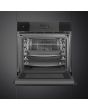 Smeg SO6104APB3 60cm Linea Omnichef Single Oven, Black
