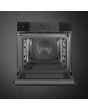 Smeg SO6104APB3 60cm Linea Omnichef Single Oven, Black