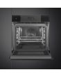Smeg SO6104APB3 60cm Linea Omnichef Single Oven, Black