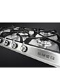 Smeg SR975XGH 69cm Victoria Gas Hob, Stainless Steel